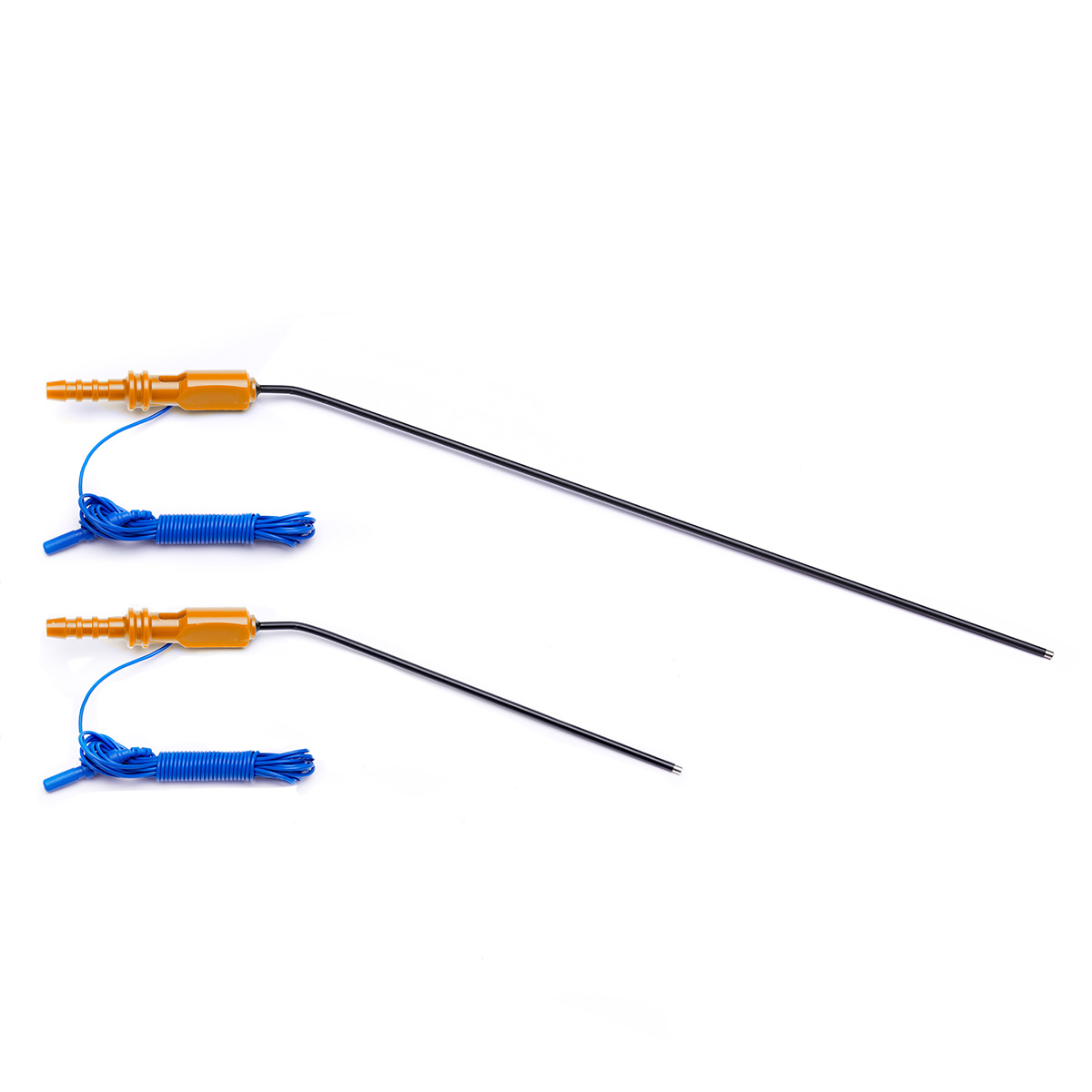 Intraoperative neuromonitoring Frazier suction probe integrated with EMG stimulation