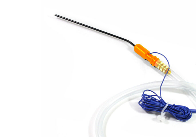 DryTouch Intraoperative Stimulation and Suction Probe. Universal DIN and suction connection.